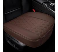 Protector Asiento Coche Funda Cuero PU Asiento Coche Cojín Envolvente Asiento Coche Antideslizante Transpirable Y Hermosa Funda Protectora Asiento Cabina Coche Funda Asiento Coche(Café)