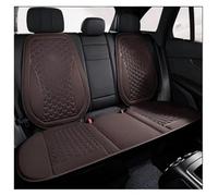 Protector asiento coche Funda Universal Para Asiento De Coche, Transpirable, Suave, Con Diseño Convexo, Protectora, Resistente Al Sudor Fundas Asientos Coche(Brown Rear Set)