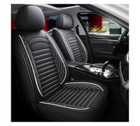Protector asiento coche Funda Universal Para Asientos Coche Cobertura Total Para Chrysler 300C 200 Para Grand Para Voyager Para Pacifica Fundas Asientos(Black white,Standard)