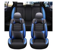 Protector asiento coche Funda Universal Para Asientos Coche Cobertura Total Para Todos Los Modelos Para Chrysler: 300C 200 Para Grand Para Voyager Para Pacifica(Black Blue LUXUry)