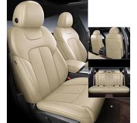 Protector Asiento Coche Fundas Asiento Coche Para R56 R53 R50 R60 Para Paceman Para Clubman Coupe Para Countryman Jcw Accesorios Coche Funda Asiento Coche(Beige,One Size)