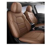 Protector asiento coche Fundas De Asiento De Coche Para Mitsubishi Para Lancer X Para ASX Para Outlander Para Pajero Sport Accesorios Interiores De Coche Fundas Asientos Coche(Full Set-Brown)