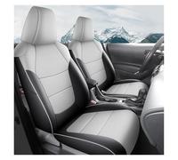 Protector asiento coche Fundas De Cuero Para Asientos De Coche Para Toyota Para RAV4 2020 2021 2022 2023 Accesorios Interiores Fundas Asientos(Grey,5 PCS)