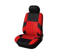 Protector asiento coche Juego Completo Fundas Asientos Coche Protector Banca Delantera Trasera Dividida, Ajuste Universal Para Citroen C5 Fundas Asientos(Only 1 red)