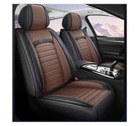 Protector Asiento Coche Para Chevy Para Captiva Para Sonic Para Sail | Para Trax para Aveo para Camaro para Equinox para Cruze cubierta asiento coche cuero(Black coffee,Standard)