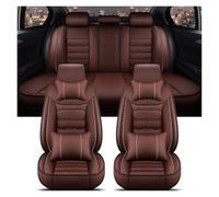 Protector Asiento Coche Para MG ZS EV GT EHS RX5 MG4 MULAN MG5 | Para MARVEL R MG6 todos los modelos coche cubierta asiento Universal Interior(Café,LUXUry)
