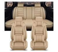 Protector Asiento Coche Para MG ZS EV GT EHS RX5 MG4 MULAN MG5 | Para MARVEL R MG6 todos los modelos coche cubierta asiento Universal Interior(Beige,LUXUry)