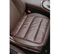 Protector Asiento Delantero Fundas De Asiento De Cuero PU Perforadas De Lujo, Accesorios Interiores Para Hyundai Para Tucson Para Santa Fe Mx5 1 Uds.(Marrón)