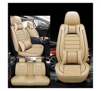 Protector Asiento Funda Universal Para Asientos Coche De 5 Plazas Para Civic Para City Para CR-V Para Jazz Para Odyssey Para Vezel Accesorios Interiores Fundas Asientos(Beige Deluxe)