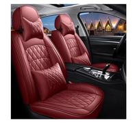 Protector Asiento Fundas Asientos Funda De Asiento Coche Para Dodge Para Challenger Para Avenger Para Caravana Para Grand Caravan Para Durango Para Journey Para Viper Accesorios(Luxury Lafite Red)