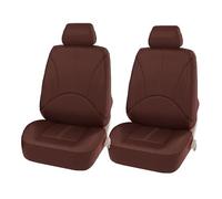 Protector Asiento Fundas Cuero Sintético Asientos Coche 2/5 Plazas Para Odyssey Para Pilot Para Vezel Para Stream Para Shuttle URV Para Inspire XRV Fundas Asientos(2Seats-Coffee)