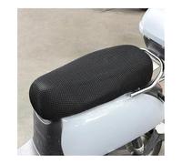 Protector Asiento Moto Malla De Motocicleta Antideslizante Cojín Asiento Scooter Funda Bicicleta Verano Transpirable Red Protector(L-75x50cm)
