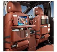 Protector asientos coche Accesorios para Cadillac Cien protector respaldo asiento coche personalizada tablero puede plegarse para ahorrar espacio 2 Piezas