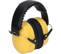 Protector Auditivo, insonorizacion Perfecto para el Trabajo de DIYM, Tiro, Caza, Jardinería, herramientas eléctricas, estudiar Casco Antiruido Plegables para Adultos, Aislante Ruido (amarillo)