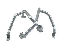 Protector barrar de la Carretera Barra Protectora contra Choques Protector Carretera Motocicleta Bicicleta De Calle para CB1300 Super Four CB1300S Super Bol D'Or 04-08, Color Plateado