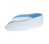Protector bucal de 2 capas Nordic Fighter blanco/azul