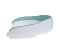 Protector bucal de 2 capas Nordic Fighter blanco/verde