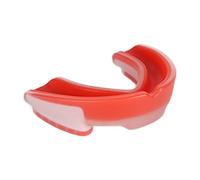 Protector Bucal de Choque, Marco Exterior Amortiguador de Golpes, No Tóxico, Protector Bucal para los Dientes, Protector Bucal EVA, Protector Bucal Atlético, Protege la Lengua para(rojo y blanco)