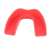 Protector Bucal Deportivo, Dientes de Reducción de Choque que Pulen Al Protector Bucal de Goma Portátil para Baloncesto (Rojo)