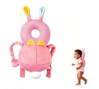 Protector Cabeza Bebe AUEJACKY Mochila Anticaida Bebe, Mochila Protectora Cabeza Bebe, Almohadilla Protectora Para La Cabeza Para Que Los Bebés Se Arrastren Y Caminen-Mariposa Rosa (F)