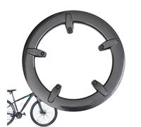 Protector Cadena Bici - 6,5cm Cubierta Piñón PP Resistente Cubre Plato | Anti Desgaste Corona 40-42 Dientes Suciedad Aceīte Defensa