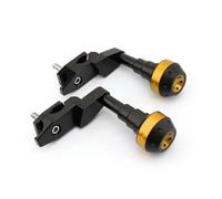 Protector Caída Almohadilla Choque Deslizante Marco Para NK450 2022-2025 | Protectores chasis motocicleta Cubierta Protección Motor Para CFMOTO(Oro)