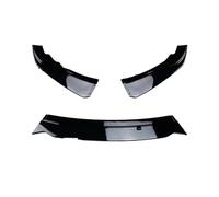 Protector Canard para Serie 1 F20 F21 2011 2012 2013 2014-2019 para Hatchback para LCI PP Parachoques Delantero Labio Aero Body Kit Spoiler Splitter Canard Lip Labio Parachoques(M1 Gloss Black)