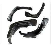 Protector Cejas Rueda Etiqueta engomada del guardabarros Protector de la ceja rueda arco las bengalas coche para Suzuki para Jimny Paso rueda coche Tira