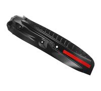 Protector Cejas Rueda Para T&oyota Para RAV4 Para RAV-4 2019-2021 2 Uds Guardabarros De Coche Reajuste Neumático Trasero Guardabarros Decoración Especial(Negro)