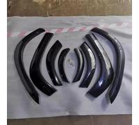 Protector Cejas Rueda Protector Cejas Para Rueda Arco Bengalas Coche, Pegatina Guardabarros Para Mitsubishi Para Pajero 2019 2020, Accesorios Para Guardabarros Coche(2019)