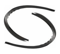 Protector Cejas Rueda Tira Antiarañazos Para Coche Moldura Universal Fibra Carbono Tira Para Cejas Embellecedor Arco Pegatina Protectora Guardabarros 2 Uds.(Carbon Fiber)