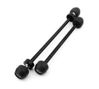 Protector Choque Compatible Con Ducati Para Scrambler Para Icon Para Full Throttle 2015 2016 2017 2018 2019 Deslizadores Rueda Delantera Y Trasera Para Motocicleta Protector Contra Choques.(Titanium)