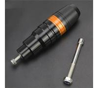 Protector Choque Deslizadores De Escape para Motocicleta para HO&NDA para Rebel CMX 250, 500, 300, 1100, CMX300, CMX500, CMX1100, para Rebel, Protección Deslizadore Cuadro Moto(Orange 2)