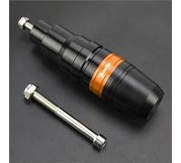 Protector Choque Protector De Escape Para RS 660 RS660 Para Tuono RSV4 1000 Para V4, Protección Contra Caídas Deslizadores Marco Motocicleta(naranja 1)