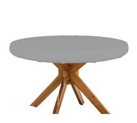 Protector circular para mesa - resistente al agua, cordón ajustable, tejido robusto | Práctica protección para terraza, patio, jardín, porche, balcón, terraza, muebles de comedor,