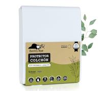 Protector Colchon 120x200-40 cm Impermeable Certificado Oeko-Tex® ~ Cubre de Cama en Fibra Lujosa Tencel™ Ecológica ~ Forma Funda Ajustable
