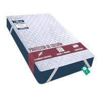 Protector Colchon 90x200 cm, Acolchada Bandas elasticas, Funda de colchon