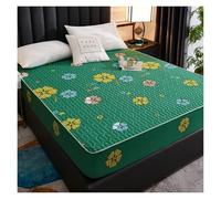 Protector Colchon Impermeable Protector de colchón Impermeable y Grueso, sábana Bajera Ajustable, Funda látex for 150 x 200, 180 160 para hogar(Color 09,160x200x30cm)