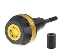 Protector contra caídas de motocicleta Protector contra choques CNC con orificios de montaje de 10 mm (C(oro))