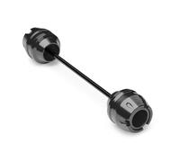 Protector contra Caídas De Rueda para Ducati 899 para Panigale 1199 S/R, Deslizadores Choque Horquilla Eje Delantero Trasero Motocicleta(Rear Black)