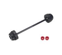 Protector contra choques Almohadilla Deslizante Anticolisión Eje Rueda Delantera Y Trasera Motocicleta Para SUZUKI GSXS 1000 GT 950 GSXS1000 F GSXS950 GSXS1000GT(Frente rojo)