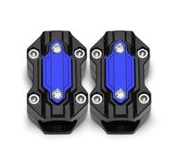 Protector contra choques Bloque Antichoque Motocicleta Bloque Moldura Parachoques Accesorios Protección Motor Para TRACER 900 700 GT Para Tracer 900 GT(AZUL)