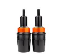 Protector contra Choques De Deslizadores De Marco De Motocicleta Compatible con CB650R para CBR650R 2024-2026 Protector De Motor Topes Anticaida(Orange)