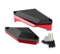 Protector contra choques de motor de motocicleta, marco anticolisión, deslizador protector apto para FZS600 XJ6 FZ6 (Roja)