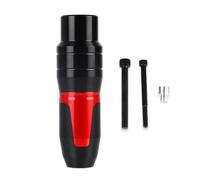 Protector contra choques Deslizador De Cuadro De Motocicleta Protección Anticaídas Barra Anticaída Tubo De Escape Para NX500 NX 500 2023 2024 2025(A1 rojo)