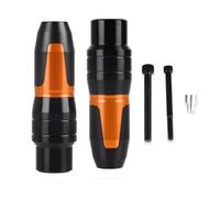 Protector contra choques Deslizador De Cuadro De Motocicleta Protección Anticaídas Barra Anticaída Tubo De Escape Para NX500 NX 500 2023 2024 2025(A 2 Orange)