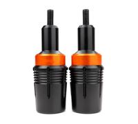 Protector contra choques Deslizador Escape Motocicleta Protector Contra Caídas Almohadilla Antichoque Motor Deslizadores Marco Para Z900 Z 900(F-S-Orange)