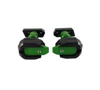 Protector contra choques Deslizador Marco Protección Contra Caídas CNC Motocicleta Protector Carenado Almohadilla Antichoque Para Z800 Z 800 2013-2016 2014(VERDE)