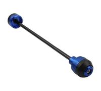 Protector contra Choques Motocicleta Almohadilla Protectora Caídas Deslizadores Horquilla Rueda Eje Delantero/Trasero para Aprilia para Tuono V4/V4R(Blue-Rear Only)