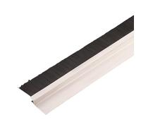 Protector contra corrientes de aire para puertas, Tipo altura 10-300m m del HFT de la aleación aluminio tira cepillo puerta plata(Silver-h Type,60mm)